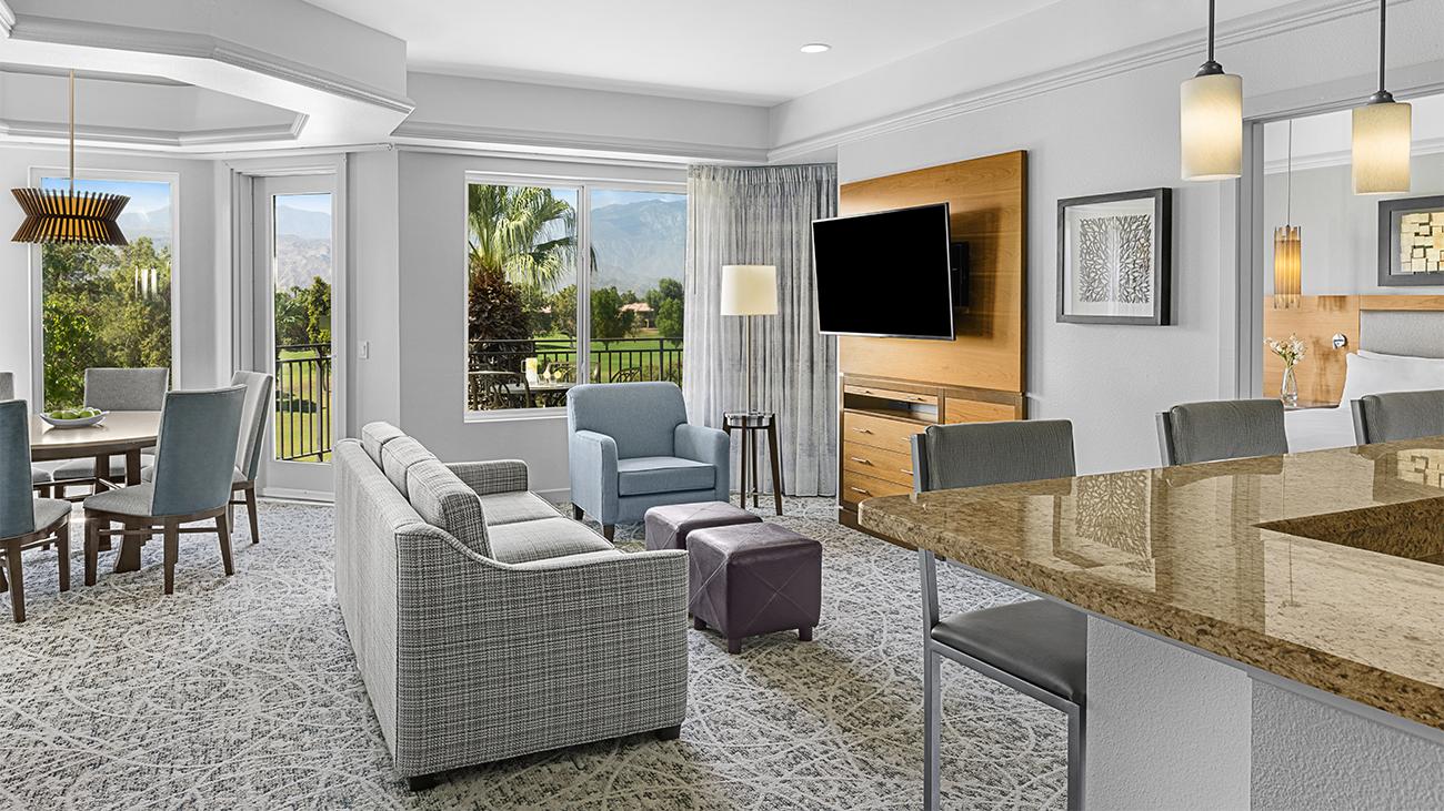 Living Room and Dining Room